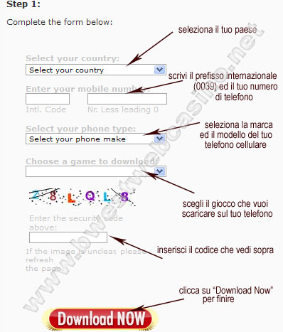 casinò per cellulare