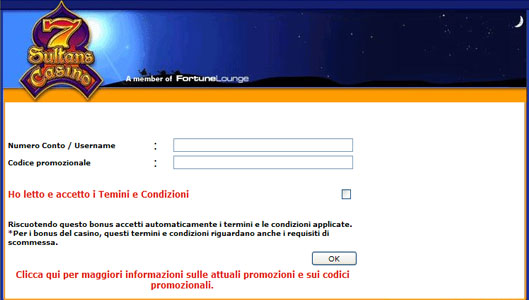 bonus casinò online