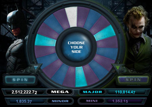 slot machine the dark knight